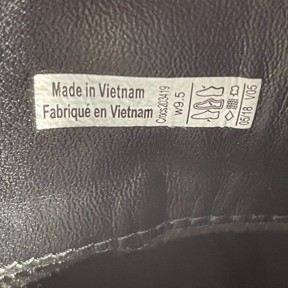 CROCS Leigh Womens 9.5 Shoes Black Suede Dual Comfort Wedge Shootie Ankle Boots - Picture 14 of 14